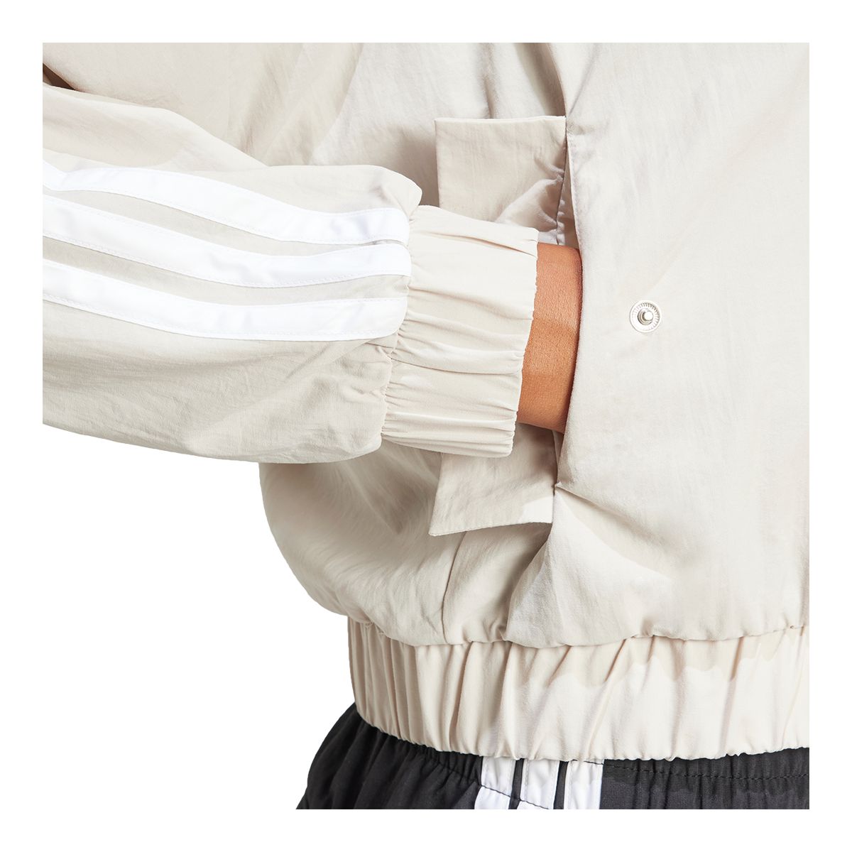 adidas Women's Sportswear 3-Stripe Woven Bomber Jacket