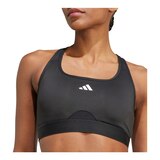 adidas Women's Train PowerReact Medium Support Bra Front_Flat