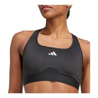 adidas Women's Train PowerReact Medium Support Bra Front_Flat