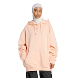 adidas Originals Women's Essentials Oversized Pullover Hoodie Front_Flat