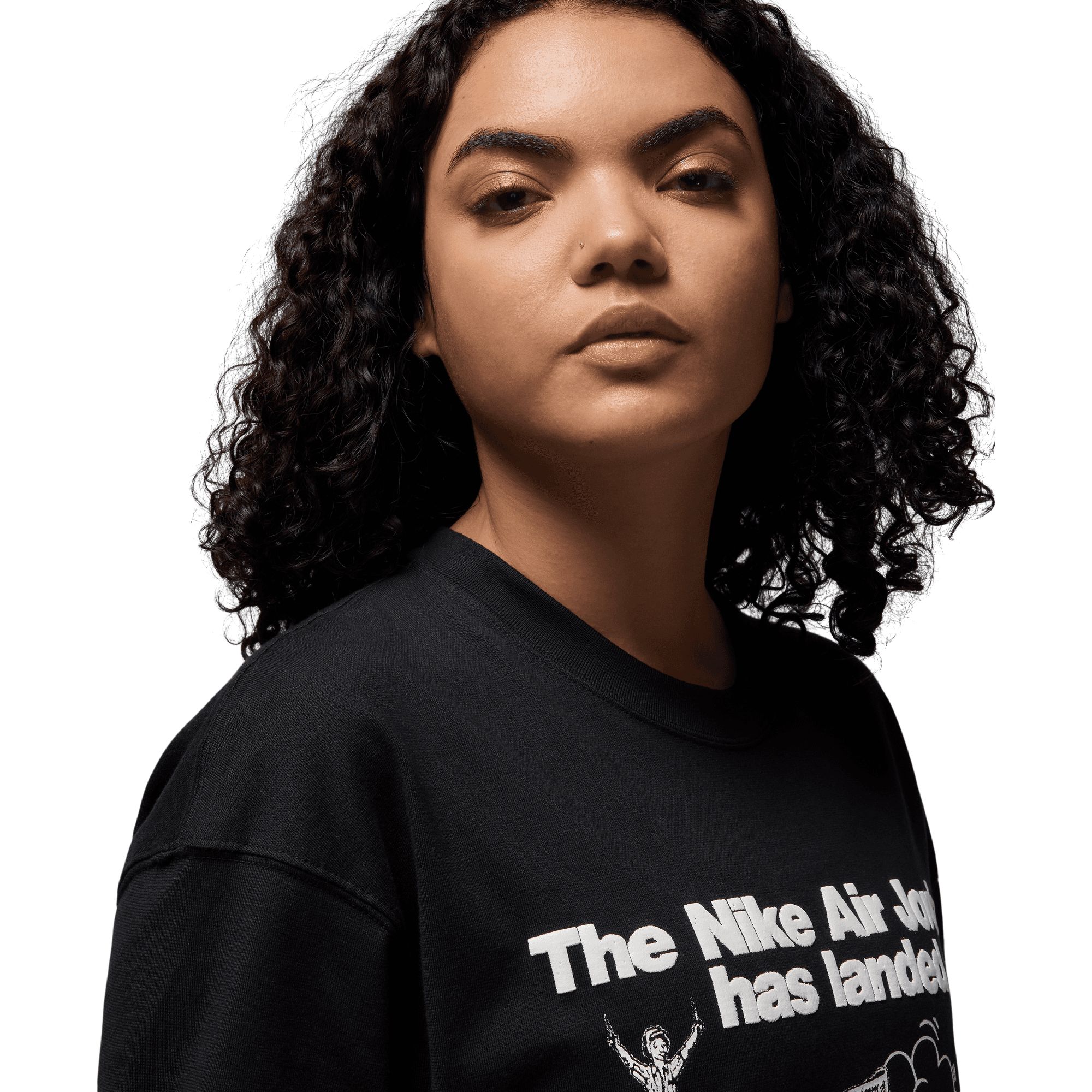 Jordan Women's J Graphic Oversized T Shirt