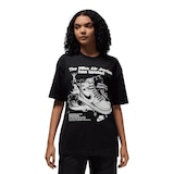 Jordan Women's J Graphic Oversized T Shirt Front_Flat
