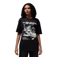 Jordan Women's J Graphic Oversized T Shirt Front_Flat