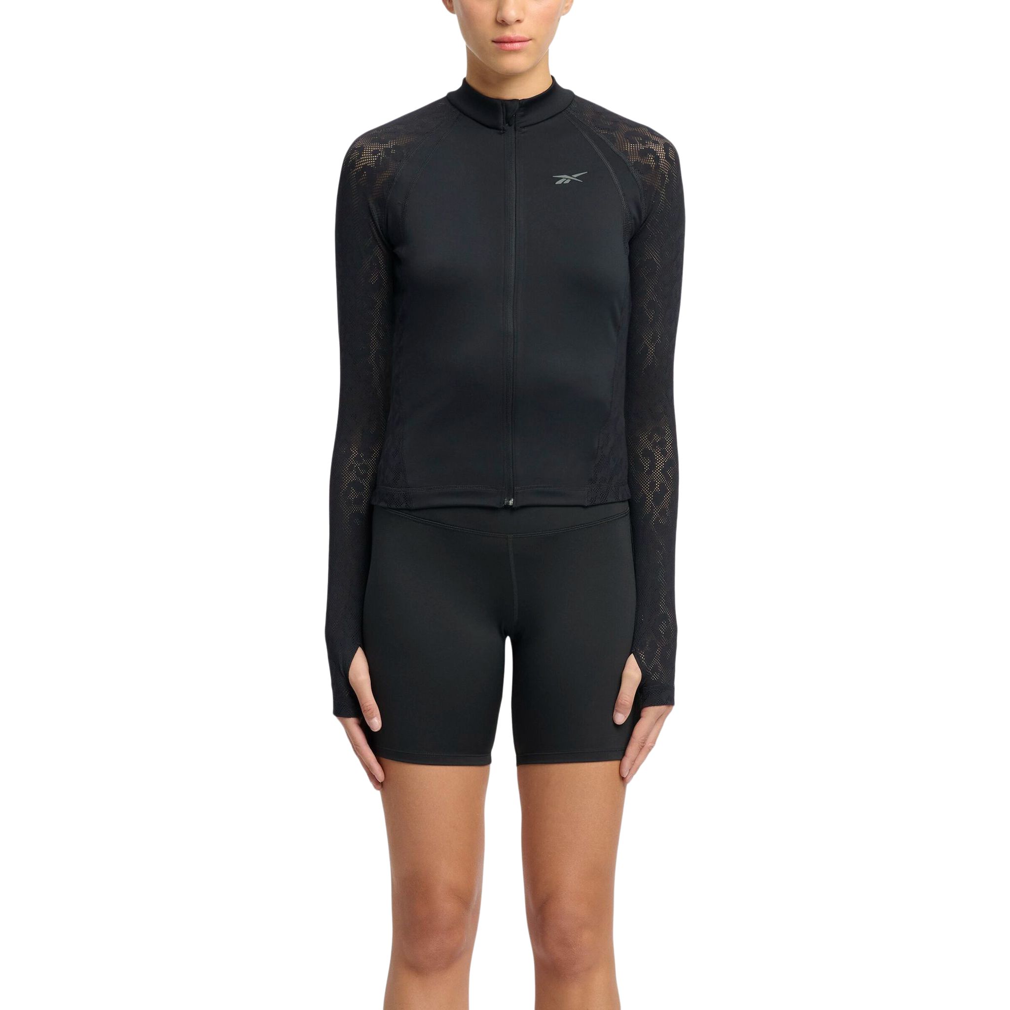 Reebok Women's Mesh Full Zip Top