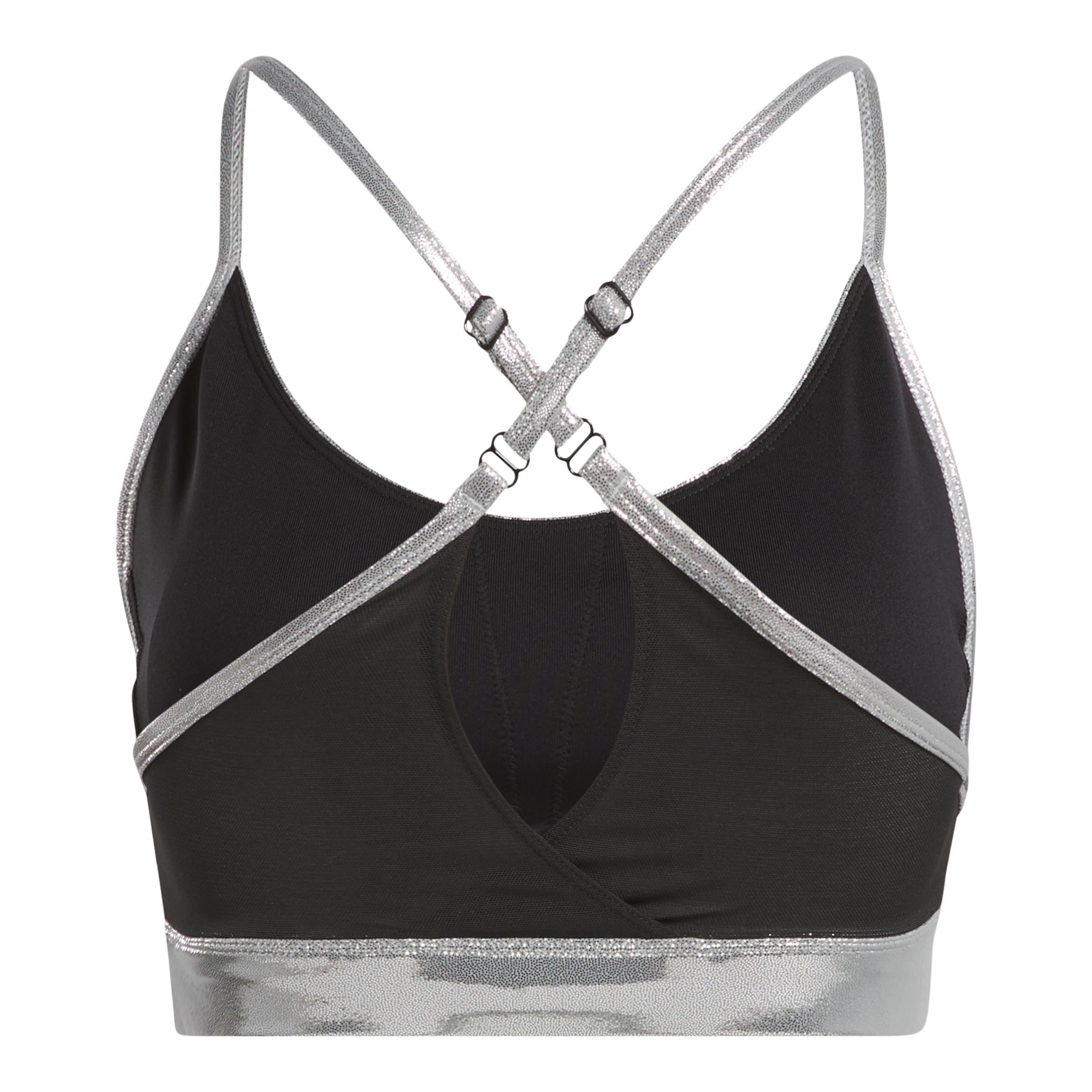 Reebok Women's Lux Chrome Strappy Sports Bra