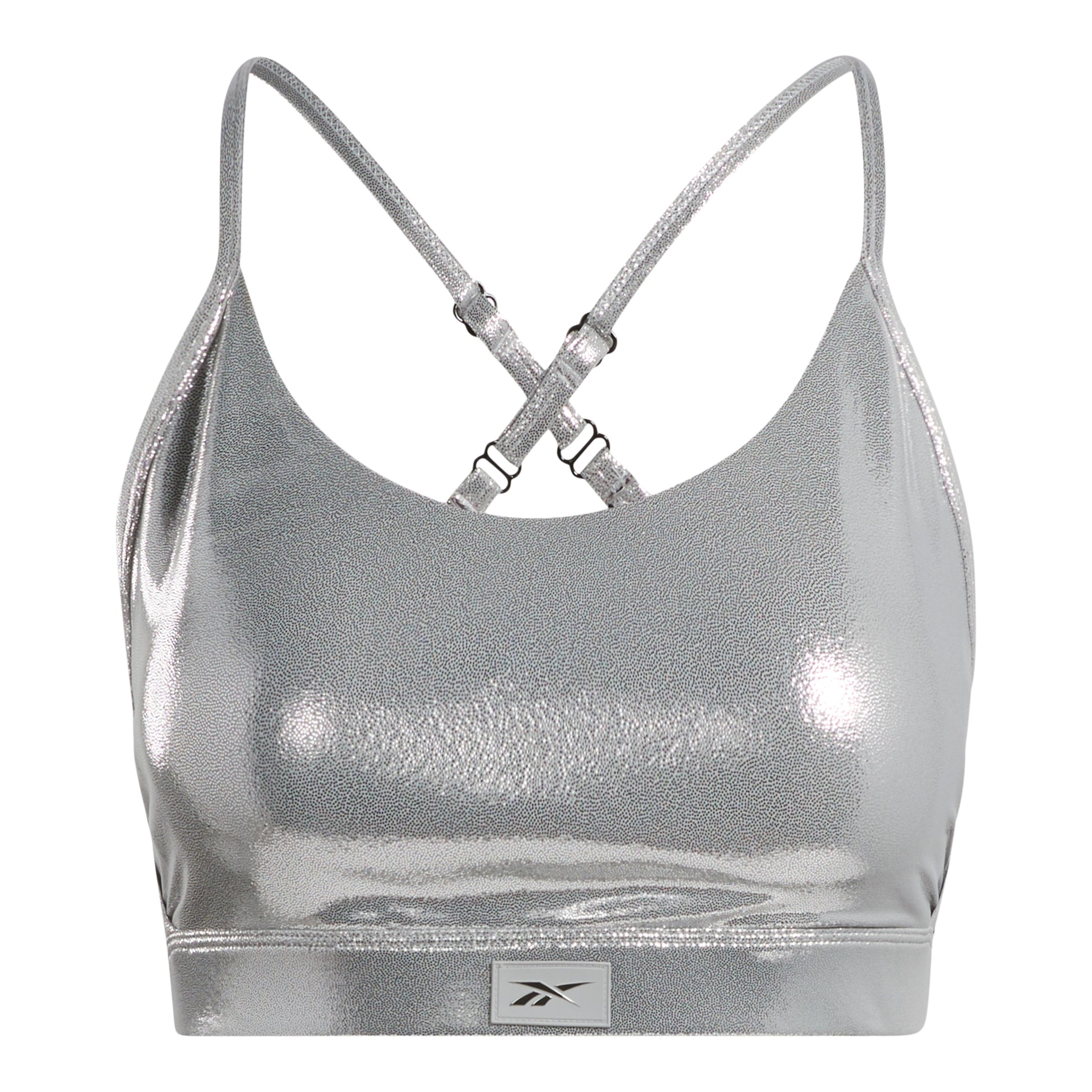 Reebok Women's Lux Chrome Strappy Sports Bra