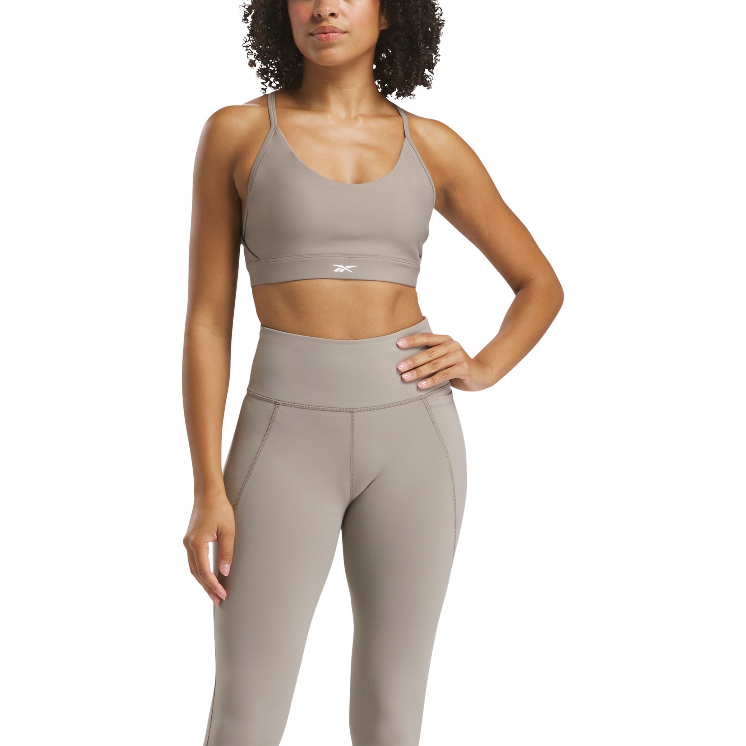 Reebok Women's Lux Strappy Sports Medium Sports Bra