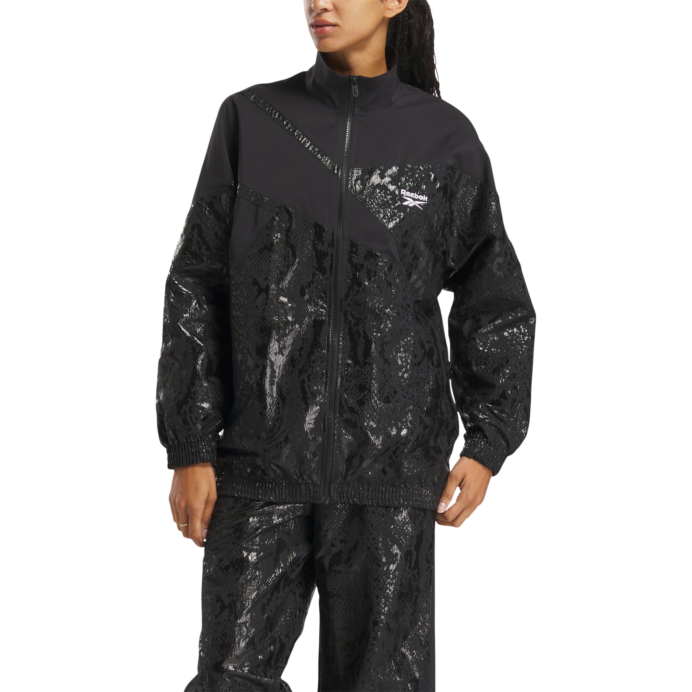 Reebok Women's Basketball Off Court Warm Up Jacket