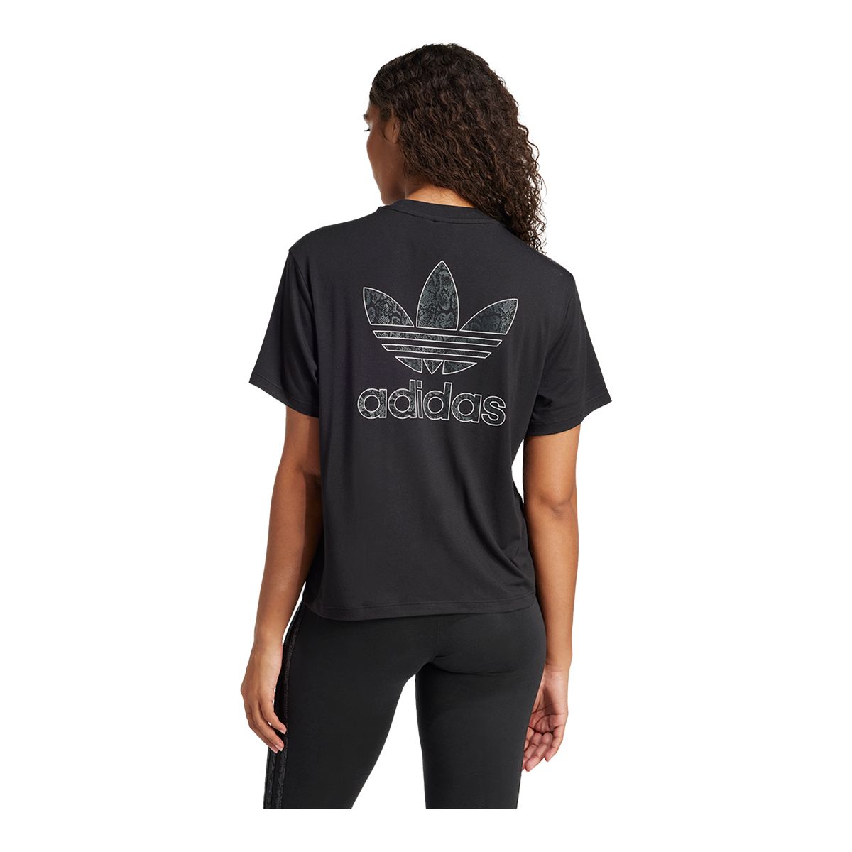 adidas Originals Women's Snake Back Graphic T Shirt