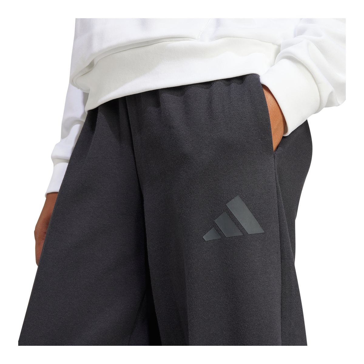 adidas Women's Sportswear Essentials Fleece Barrel Pants