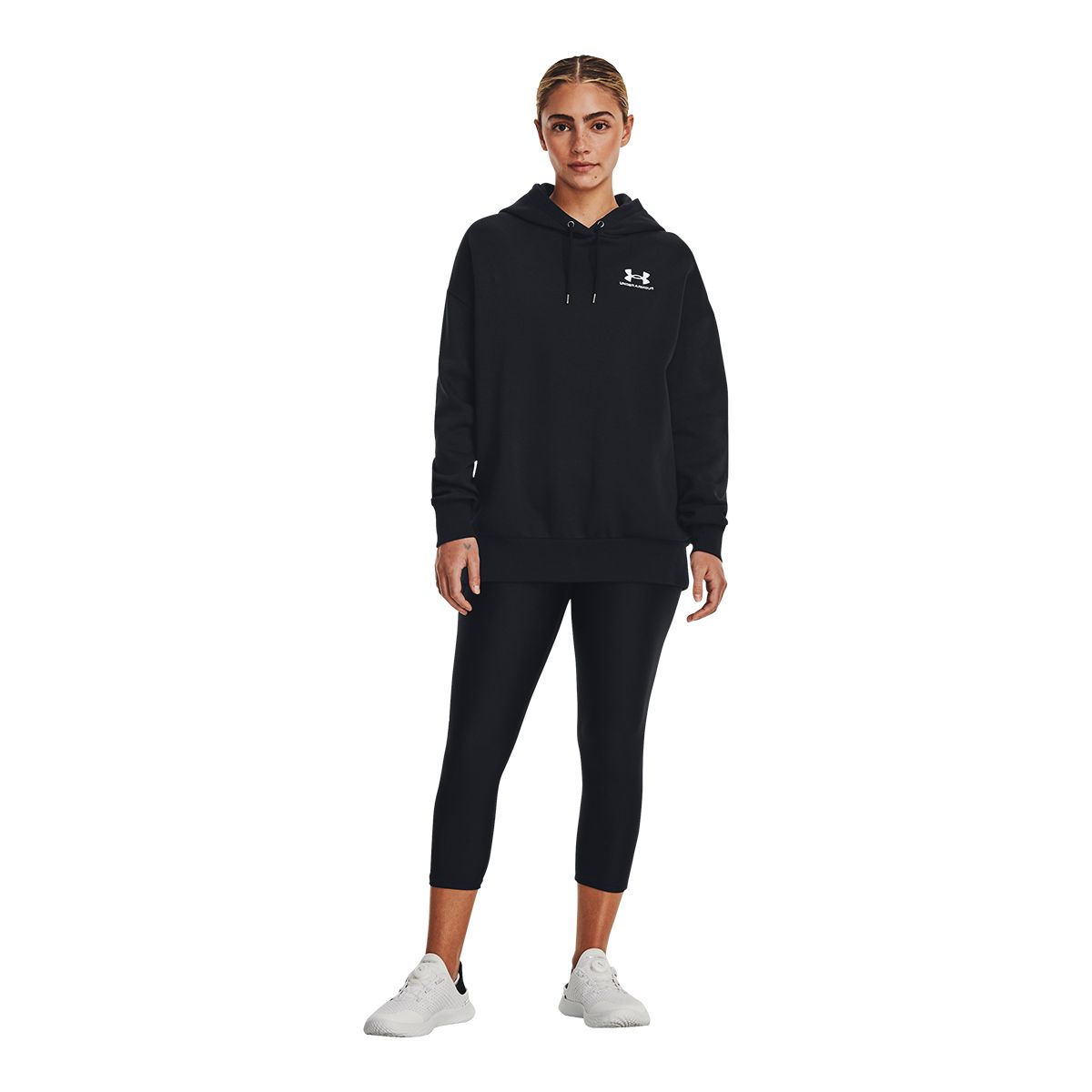Under Armour Women's Essential Fleece Oversized Hoodie