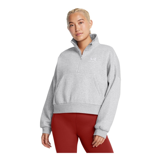 Under Armour Women's Icon Fleece Oversized Half Zip Hoodie
