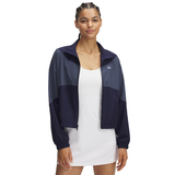 Under Armour Women's Rival Woven Jacket Front_Flat