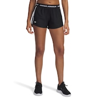 Under Armour Women's Tech™ Play Up Shorts Front_Flat