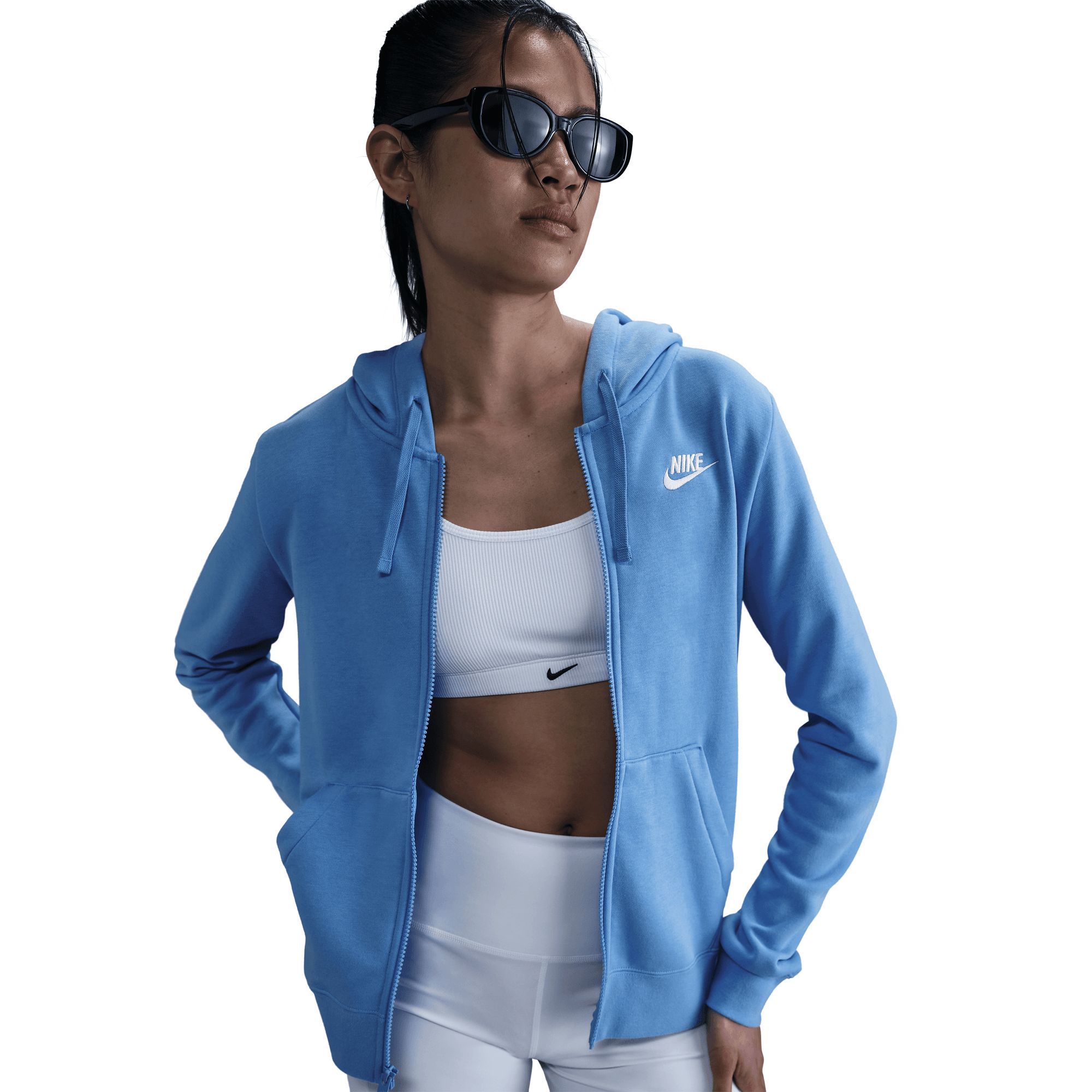 Nike Women's Club Fleece Full Zip Hoodie