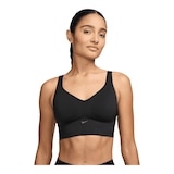 Nike Women's Alate Longline Medium Sports Bra Front_Flat