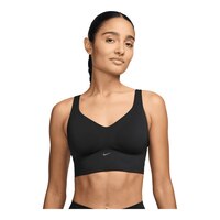 Nike Women's Alate Longline Medium Sports Bra Front_Flat