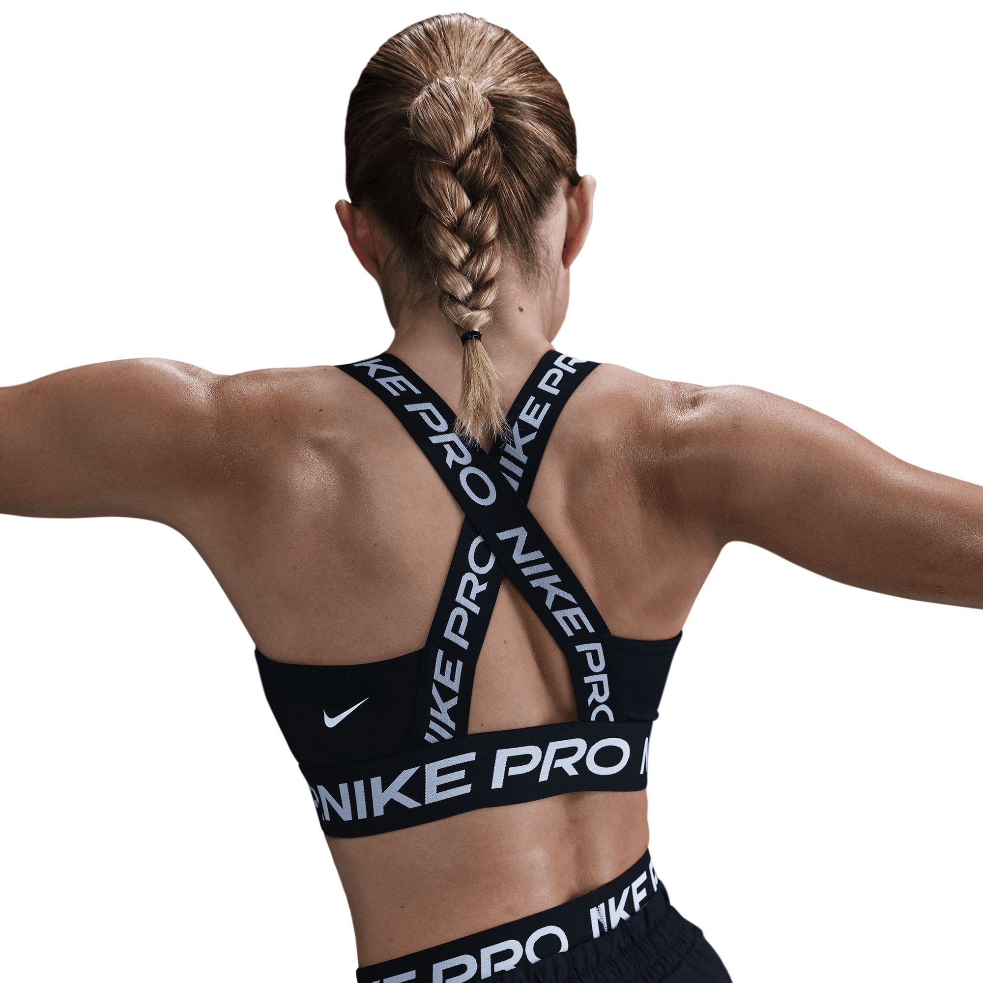 nike pro t back sports bra