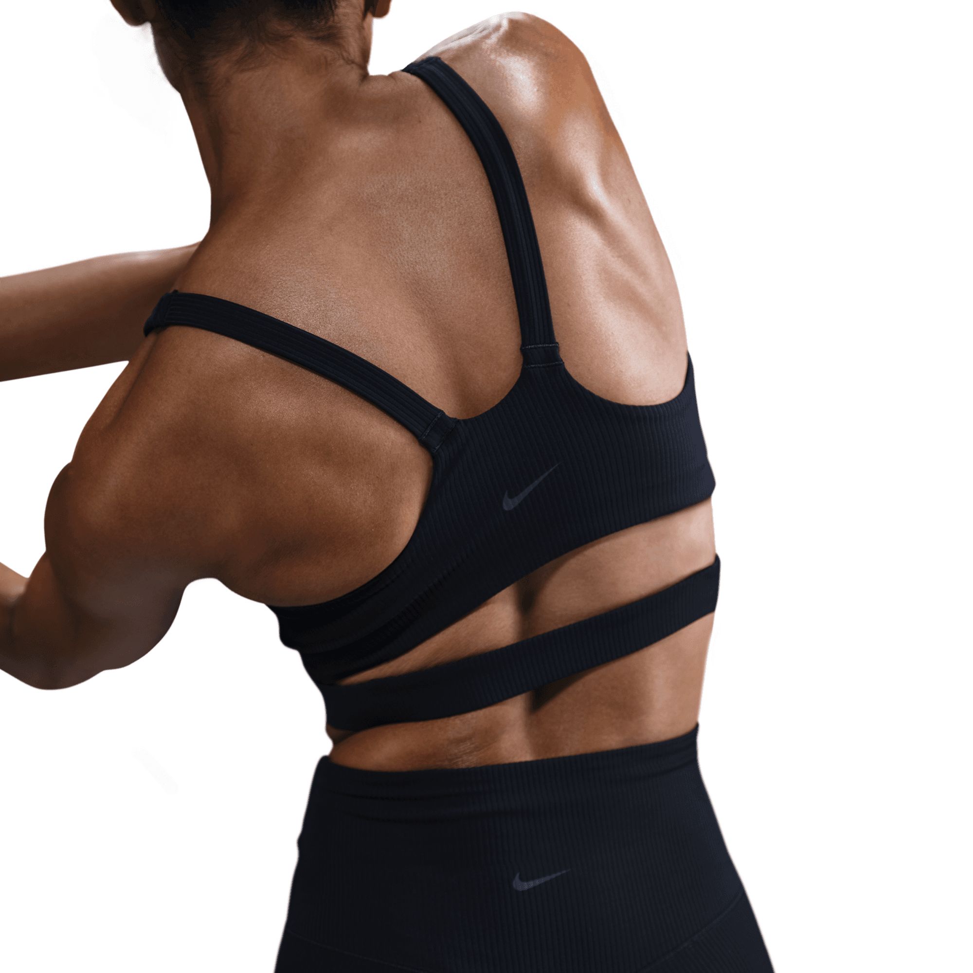 Nike Women's Zenvy Medium Rib Sports Bra