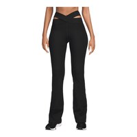Nike Women's Zenvy High Rise Rib Flared Tights Front_Flat