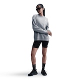 Nike Women's Club Fleece Loose Sweatshirt Front_Angled_Right