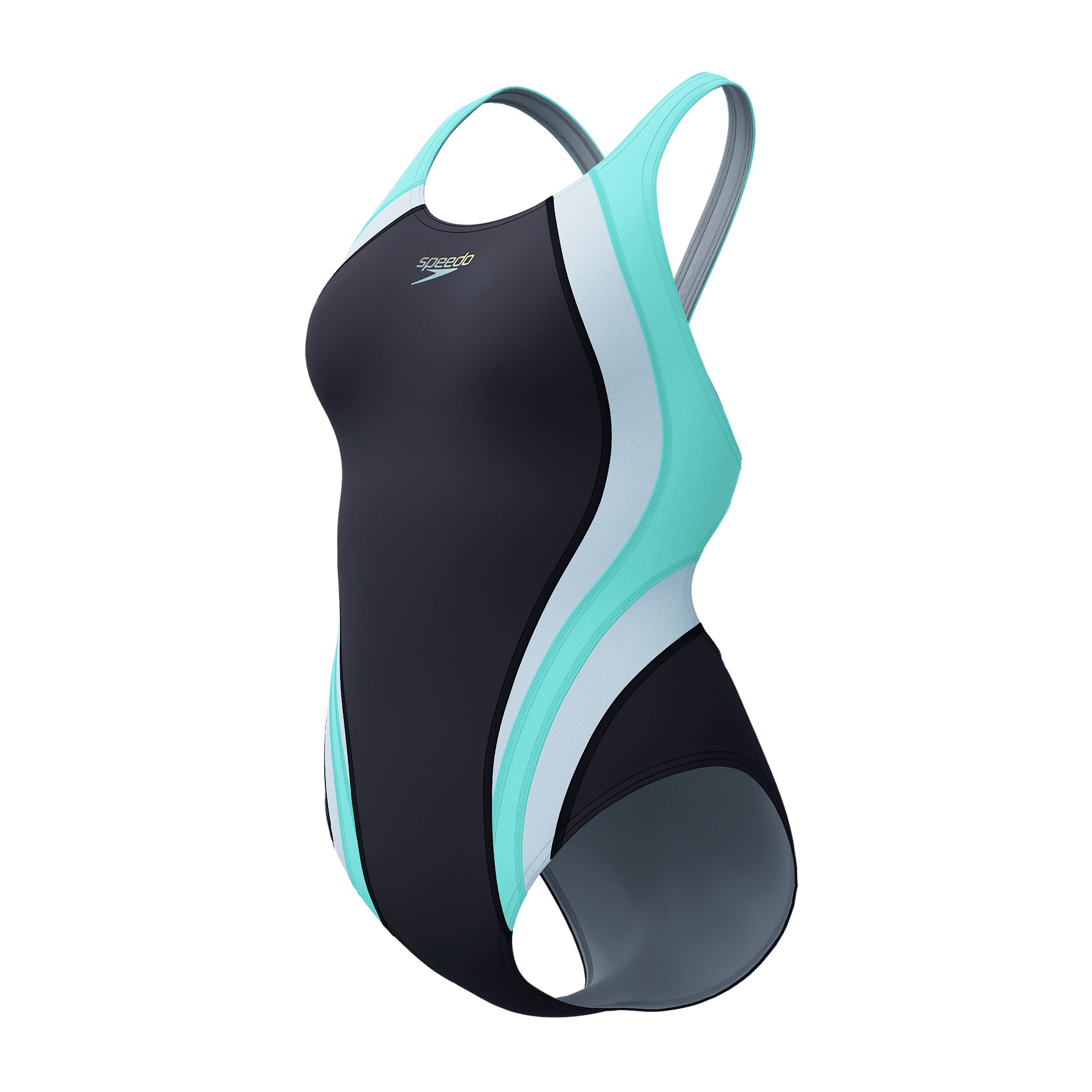 Speedo Women's Quantum Fusion Splice One Piece Swimsuit