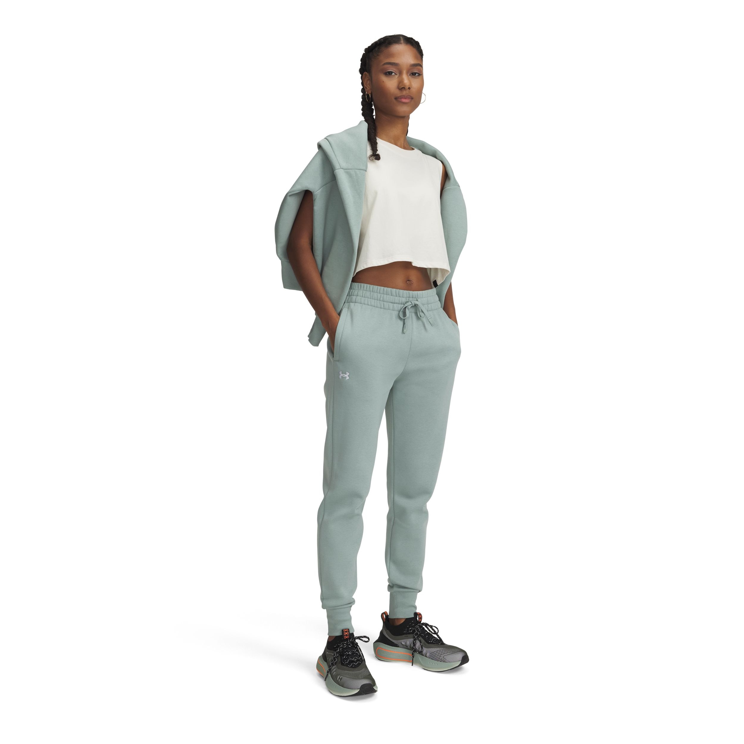 Under Armour Women's Rival Fleece Jogger Pants