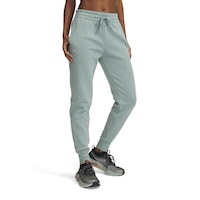 Under Armour Women's Rival Fleece Jogger Pants Front_Angled_Right