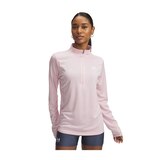 Under Armour Women's Tech 1/2 Zip Twist Long Sleeve Top Front_Flat