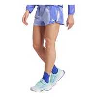 adidas Women's Own The Run Base Aeroready Shorts Front_Three_Fourths_Angled_Left