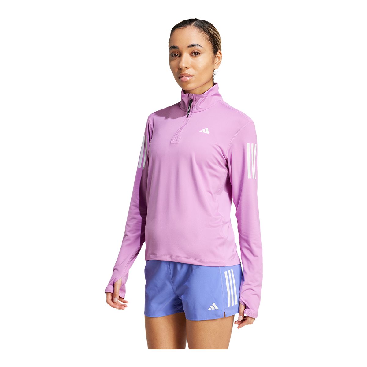 adidas Women's Own The Run 1/2 Zip Jacket