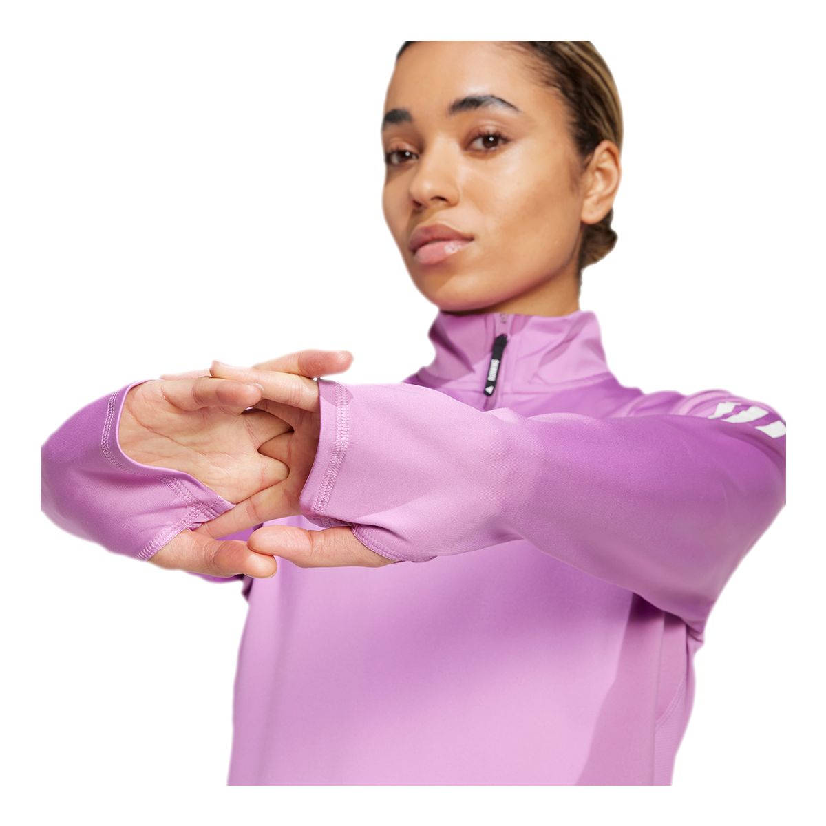 adidas Women's Own The Run 1/2 Zip Jacket