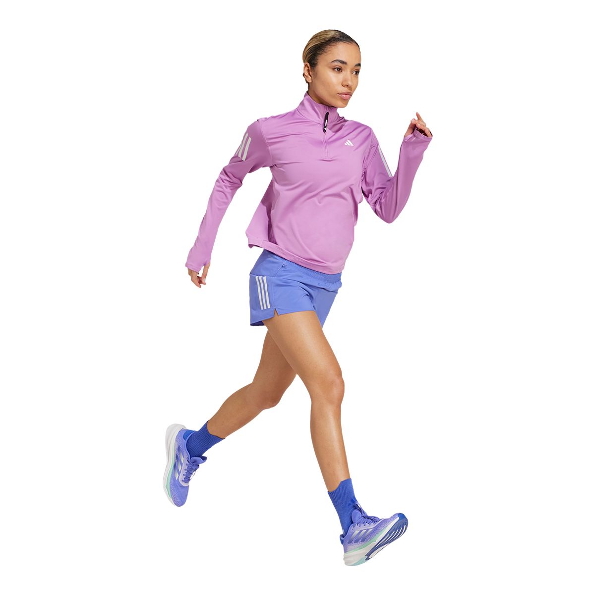 adidas Women's Own The Run 1/2 Zip Jacket