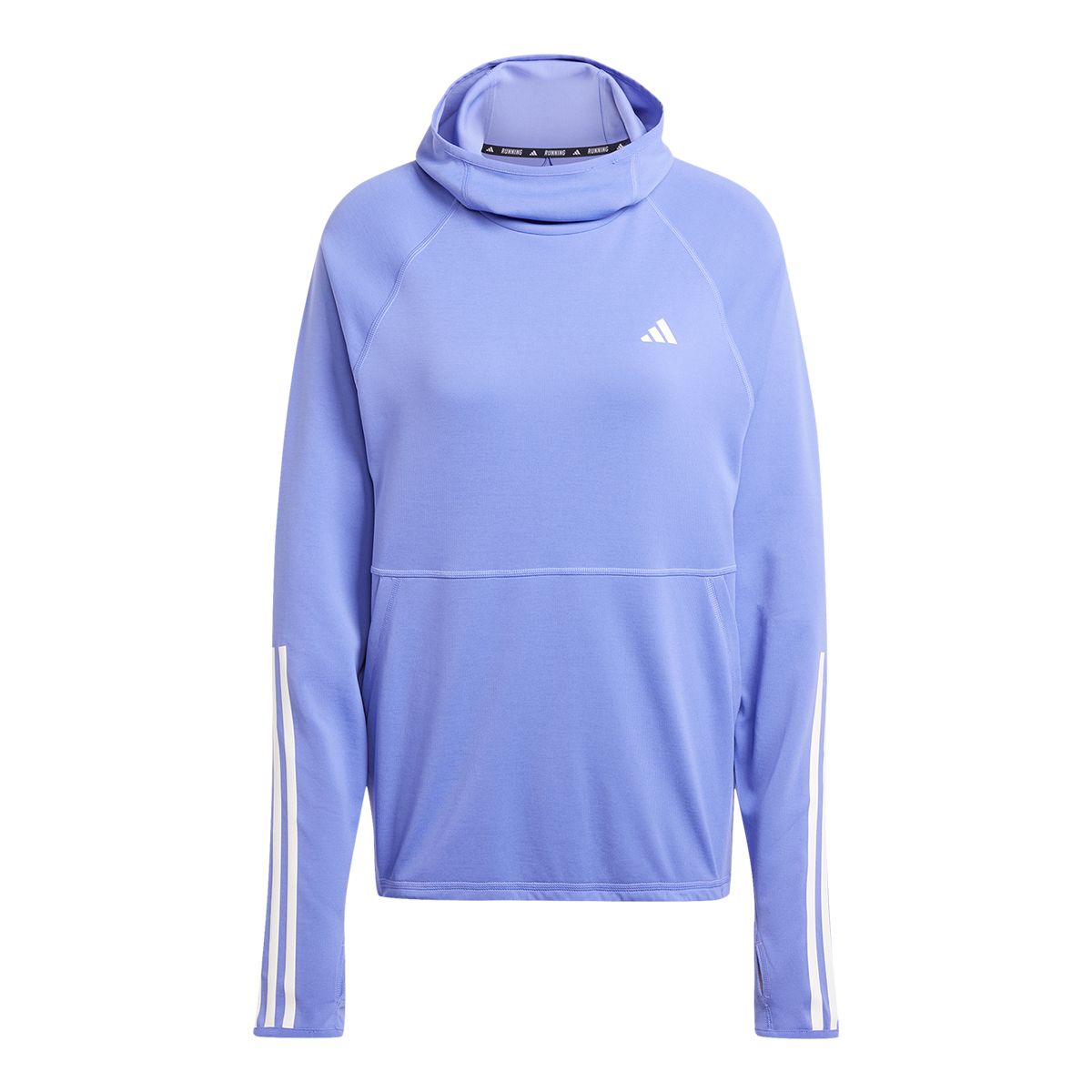 adidas Women's Own The Run 3-Stripe Hoodie