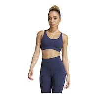 adidas Women's All Me Medium Support Bra Front_Flat