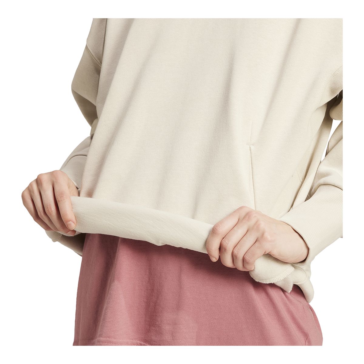 adidas Women's All SZN Fleece Loose Hoodie