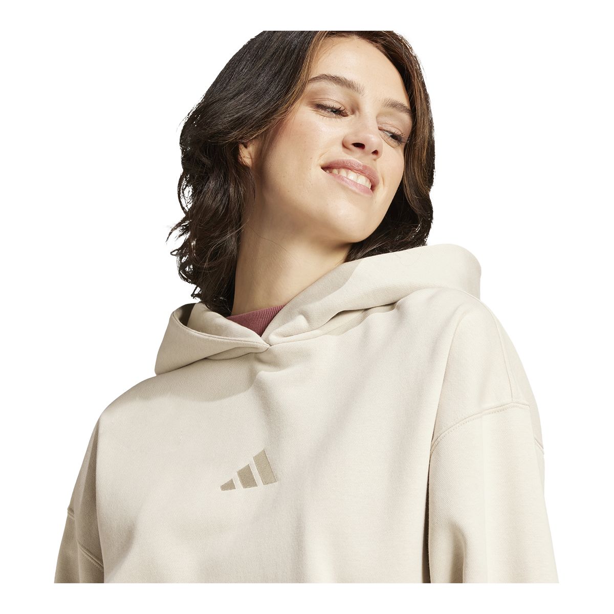adidas Women's All SZN Fleece Loose Hoodie