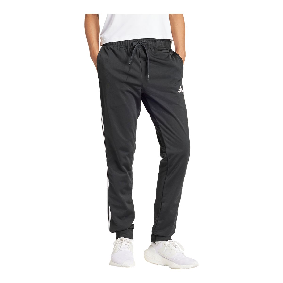 adidas Women's 3-Stripe Tapered Tracksuit Pants