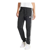 adidas Women's 3-Stripe Tapered Tracksuit Pants Front_Three_Fourths_Angled_Left