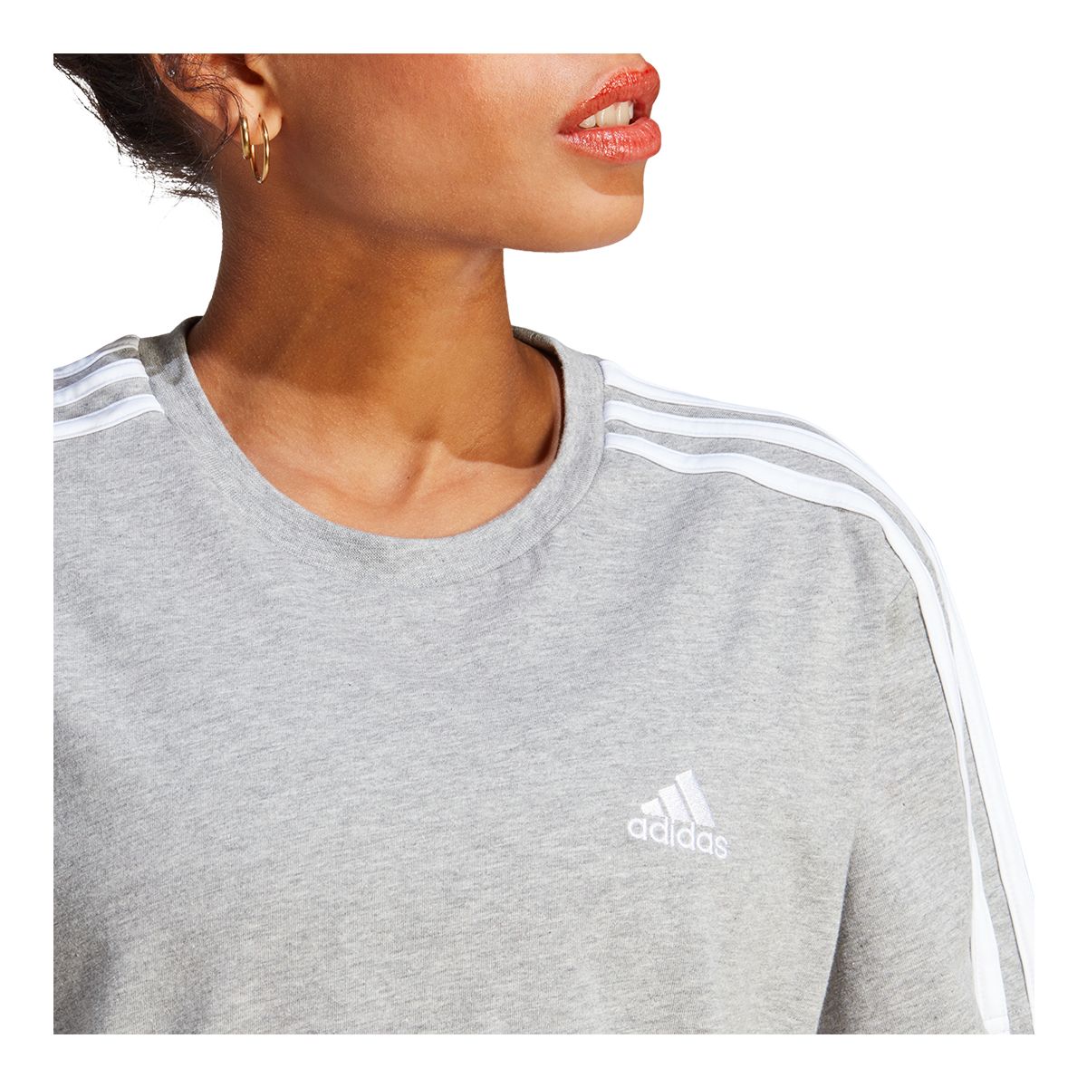 adidas Women's 3-Stripe Crop Top