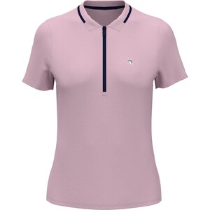 Original Penguin Women's Rib Zip Polo T Shirt