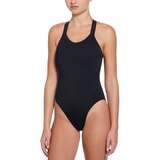 Nike Women's Hydralock Fusion Racerback One Piece Swimsuit Front_Angled_Left