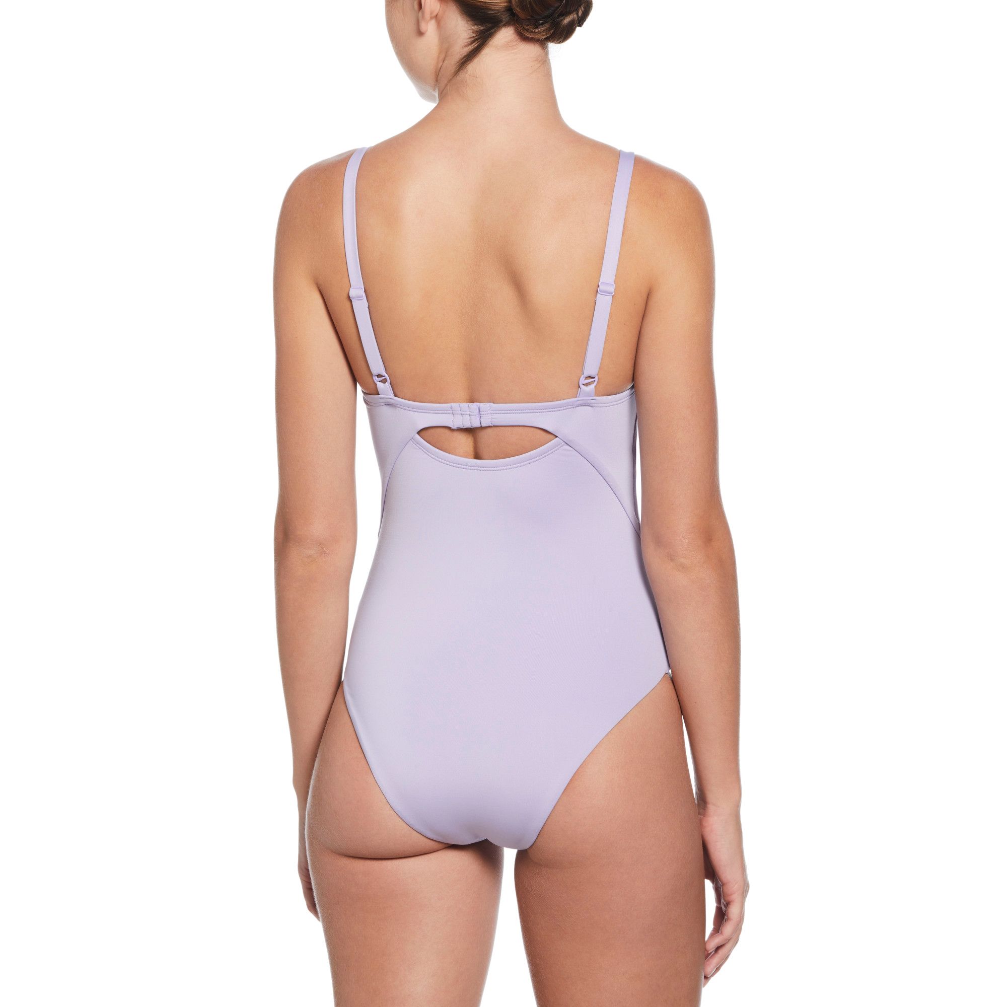 Nike Women's Essential V Neck One Piece Swimsuit