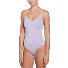 Nike
 Women's Essential V Neck One Piece Swimsuit