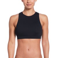 Nike Women's Essential High Neck Bikini Top Front_Flat
