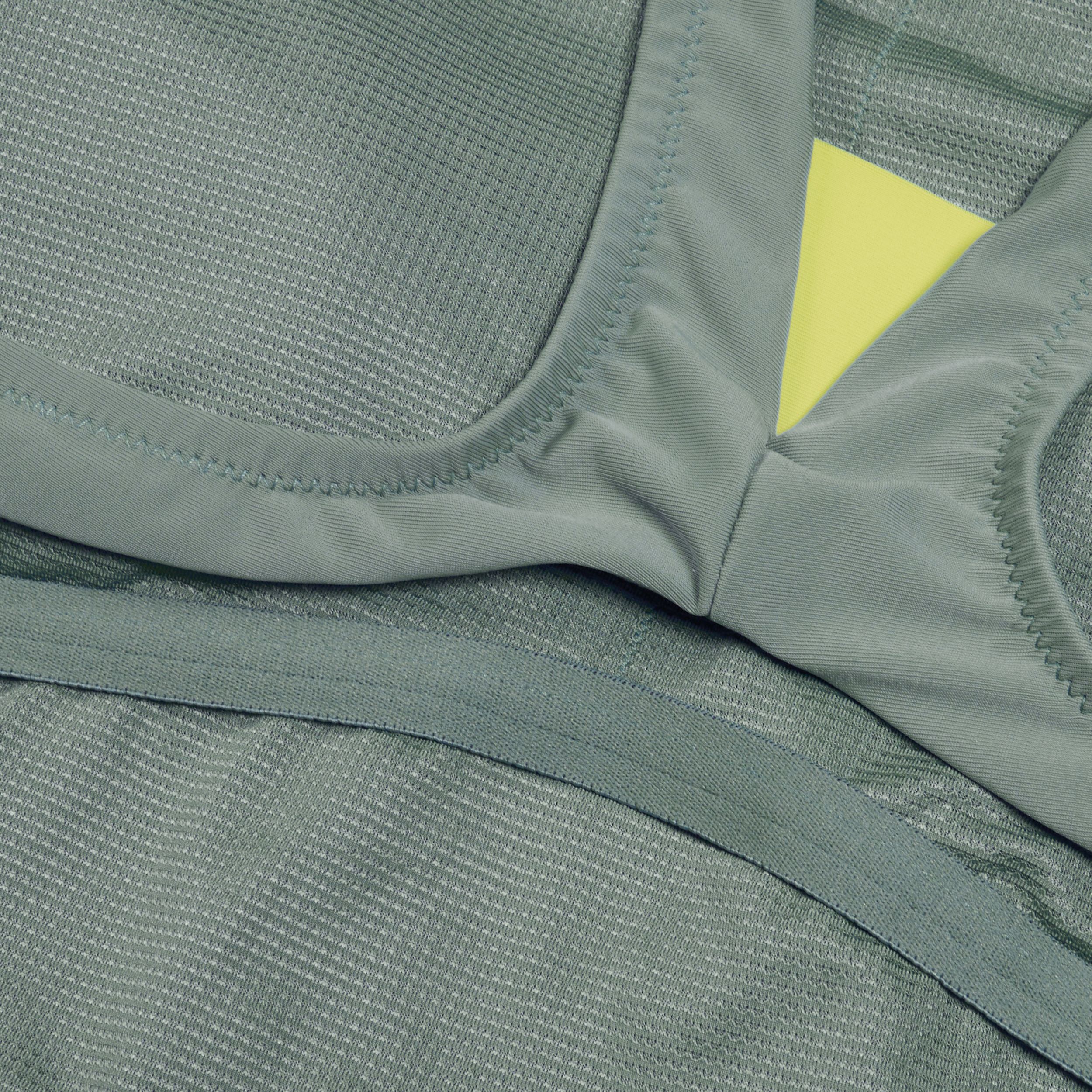 Speedo Women's Mesh Solid High Neck One Piece Swimsuit