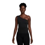 Nike Women's Zenvy Dri-FIT Asymmetrical Tank Front_Flat