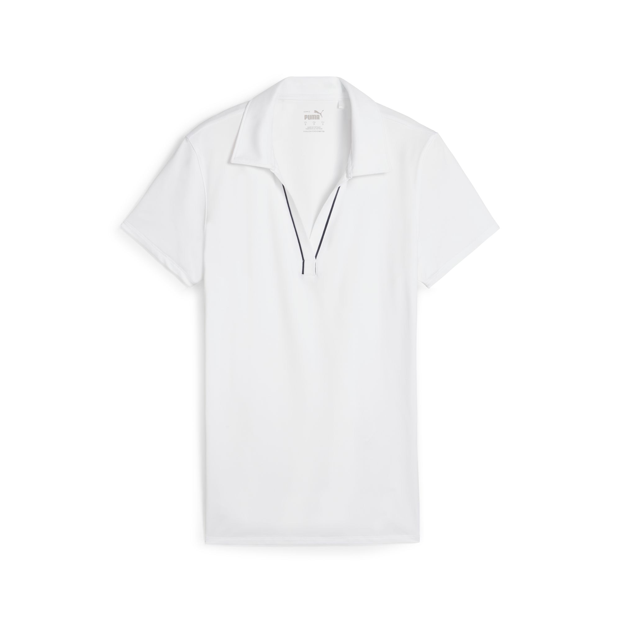 PUMA Women's Cloudspun Piped Polo T Shirt