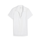 PUMA Women's Cloudspun Piped Polo T Shirt Front_Flat