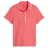 PUMA Women's Cloudspun Bridges Polo T Shirt Front_Flat